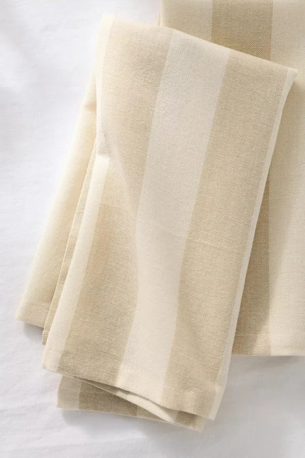 Hawkins New York Essential Striped Dinner Napkins, Set of 4