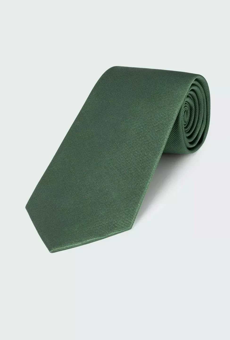 Indochino Forest Green Silk Tie