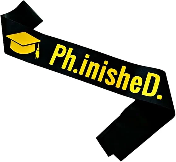 PhD Graduation Sash