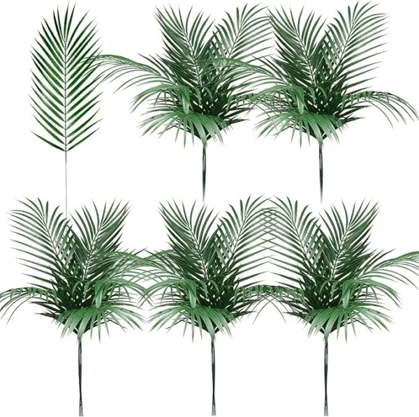 30 Pcs Artificial Palm Leaves