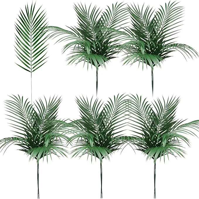 30 Pcs Artificial Palm Leaves