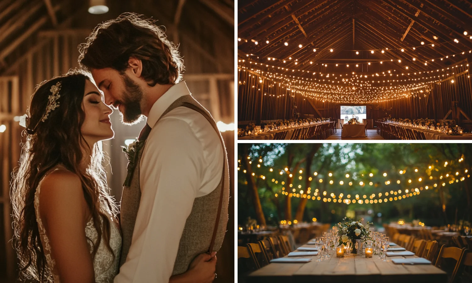 Rustic wood and string lights blog cover image