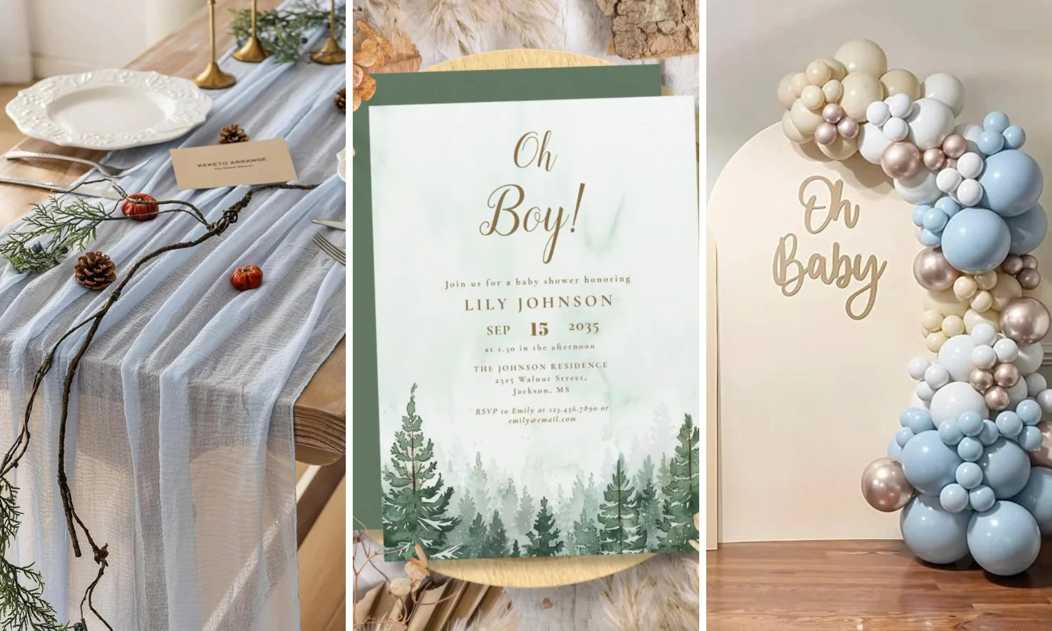 Boy Baby Shower Inspo Board Cover
