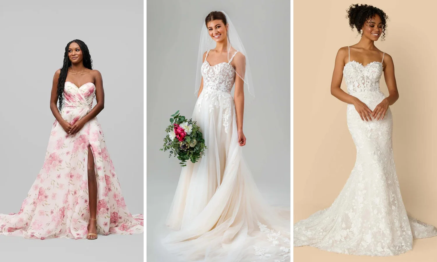 Floral Wedding Dresses Cover