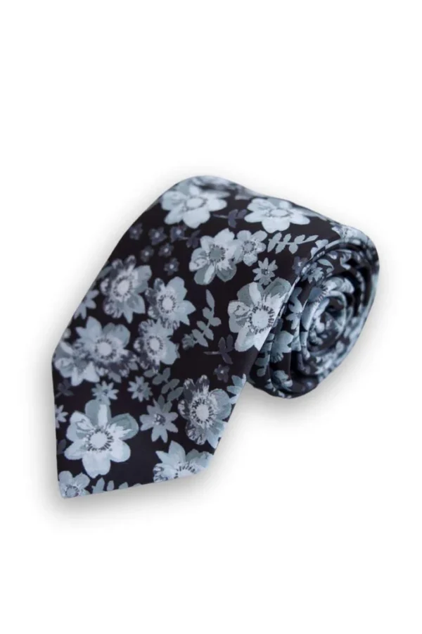 Kennedy Blue Mens Coordinating Floral Ties
