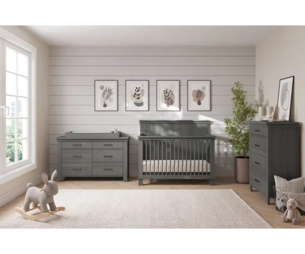 Wayfair Denman 4 Piece Nursery Furniture Set