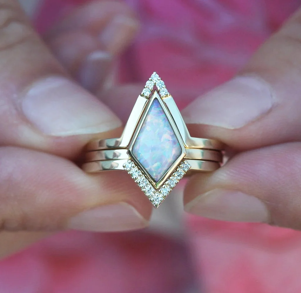 Capucinne Harriet Kite Opal Ring