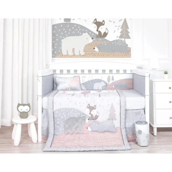 Mccandless 4 Piece Crib Bedding Set