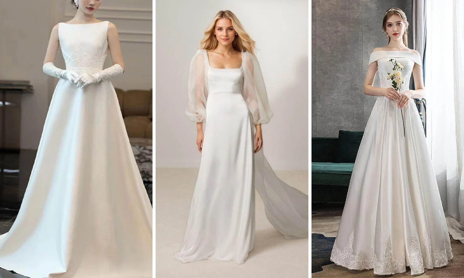 Modern Minimalist Wedding Dresses Cover