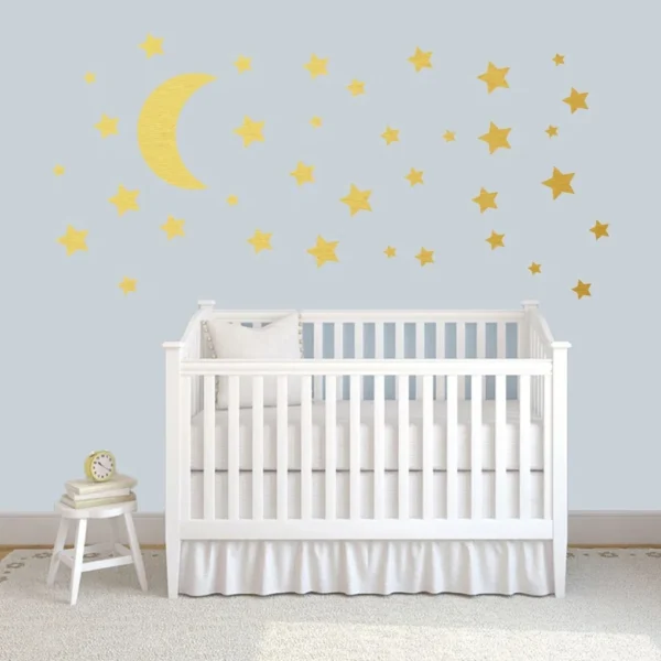 Wayfair Moon & Stars Wall Decals