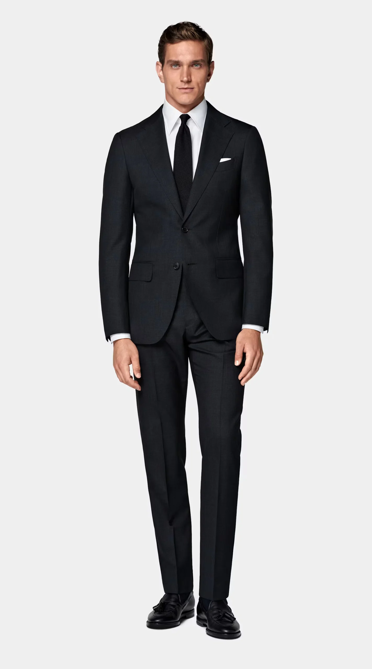 Suitsupply Navy Perennial Tailored Fit Havana Suit