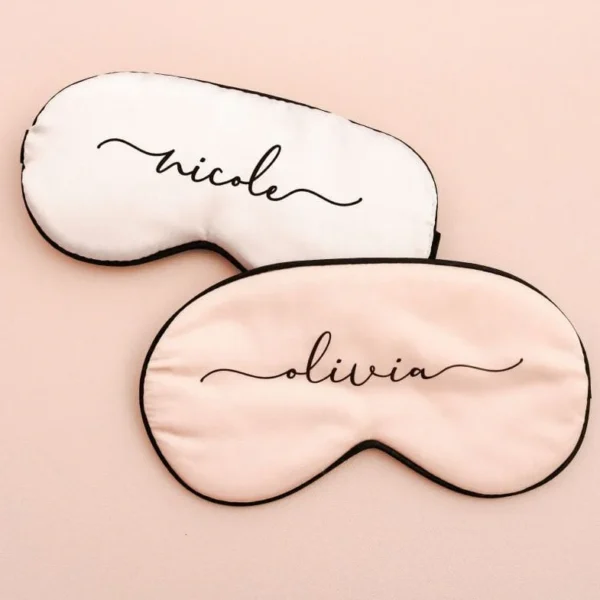 Kennedy Blue Personalized Sleep Mask