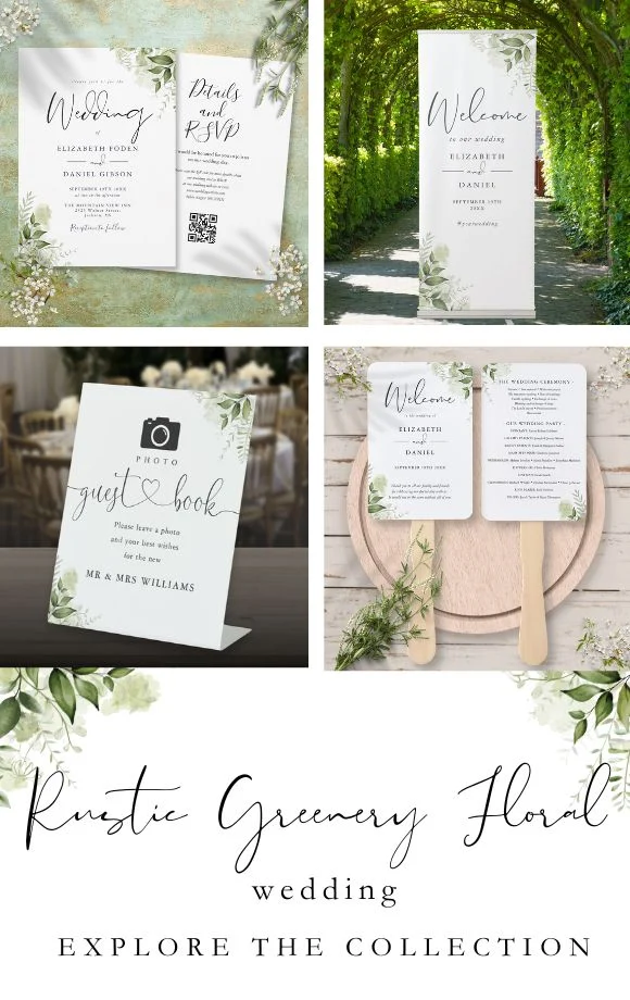 Rustic greenery botanical collection