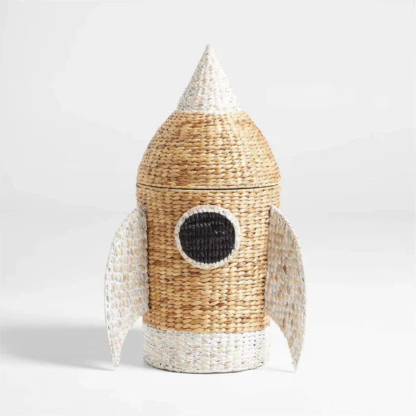 Crate & Barrel Rocket Woven Kids Hamper