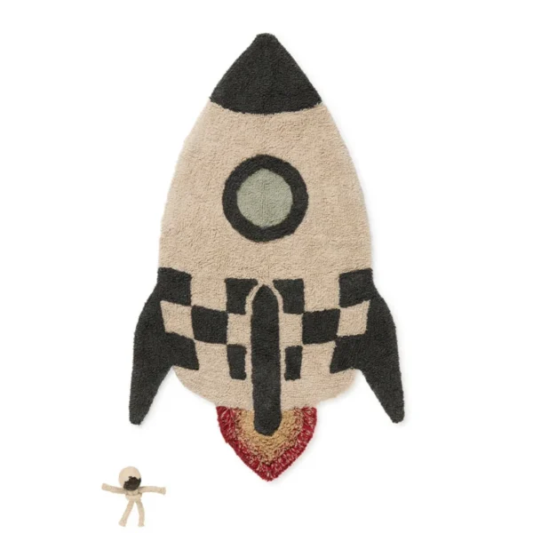 Project Nursery Rocket Washable Rug