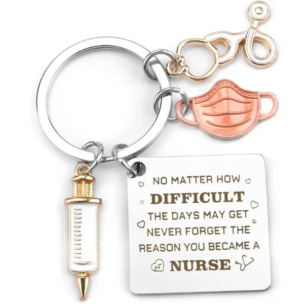 RN Nurse Graduation Appreciation Keychain