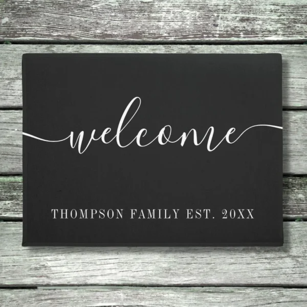 Personalized Family Name Doormat