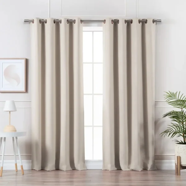 Wayfair Sevan Solid Thermal Grommet Curtain Panels