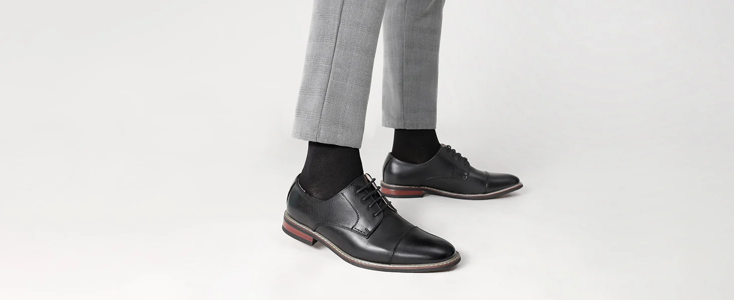 Smart black oxford shoes