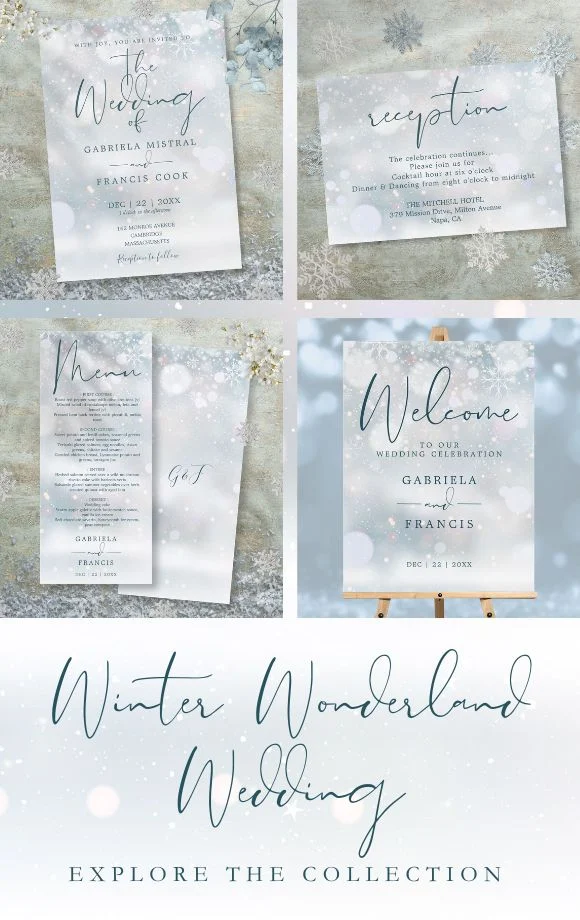 Winter Wonderland Wedding Suite