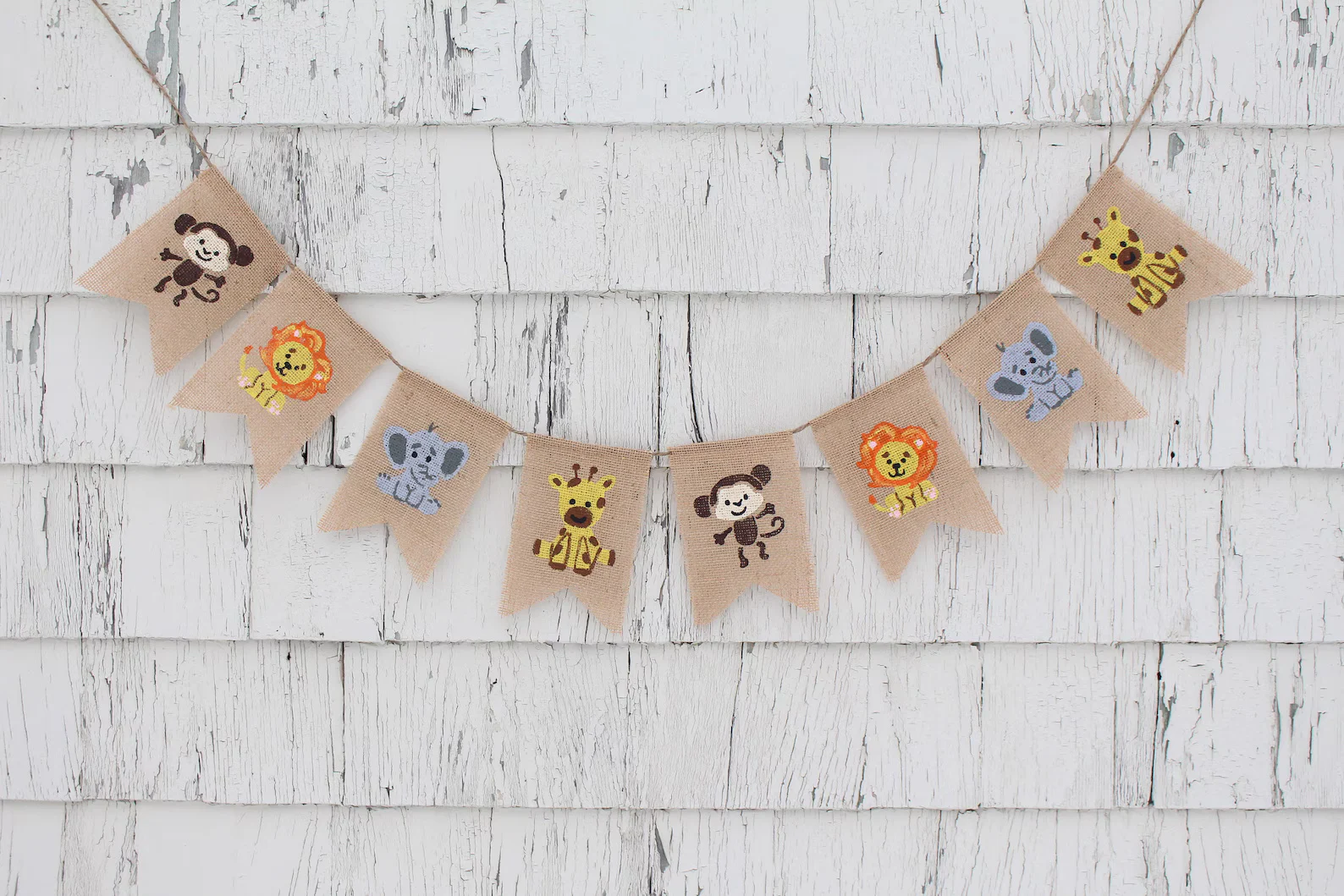 Safari Baby Shower Banner