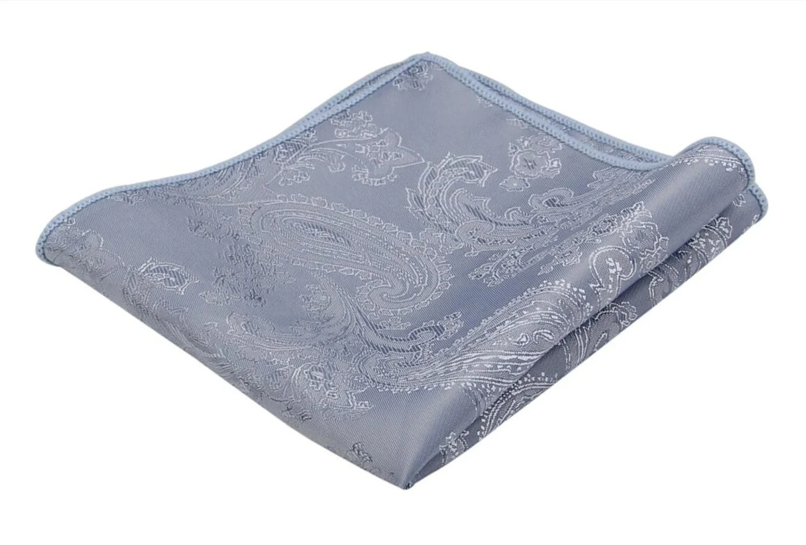 Dusty Blue Pocket Square
