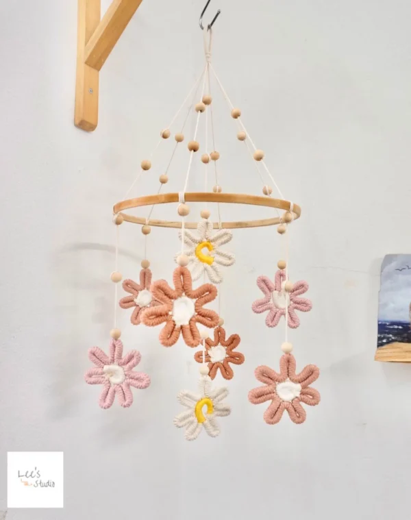 Etsy Boho Daisy Baby Mobile