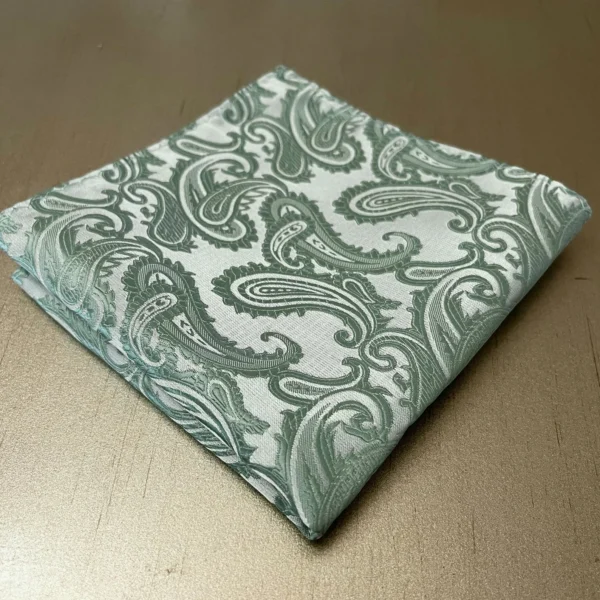 Sage Green Pocket Square