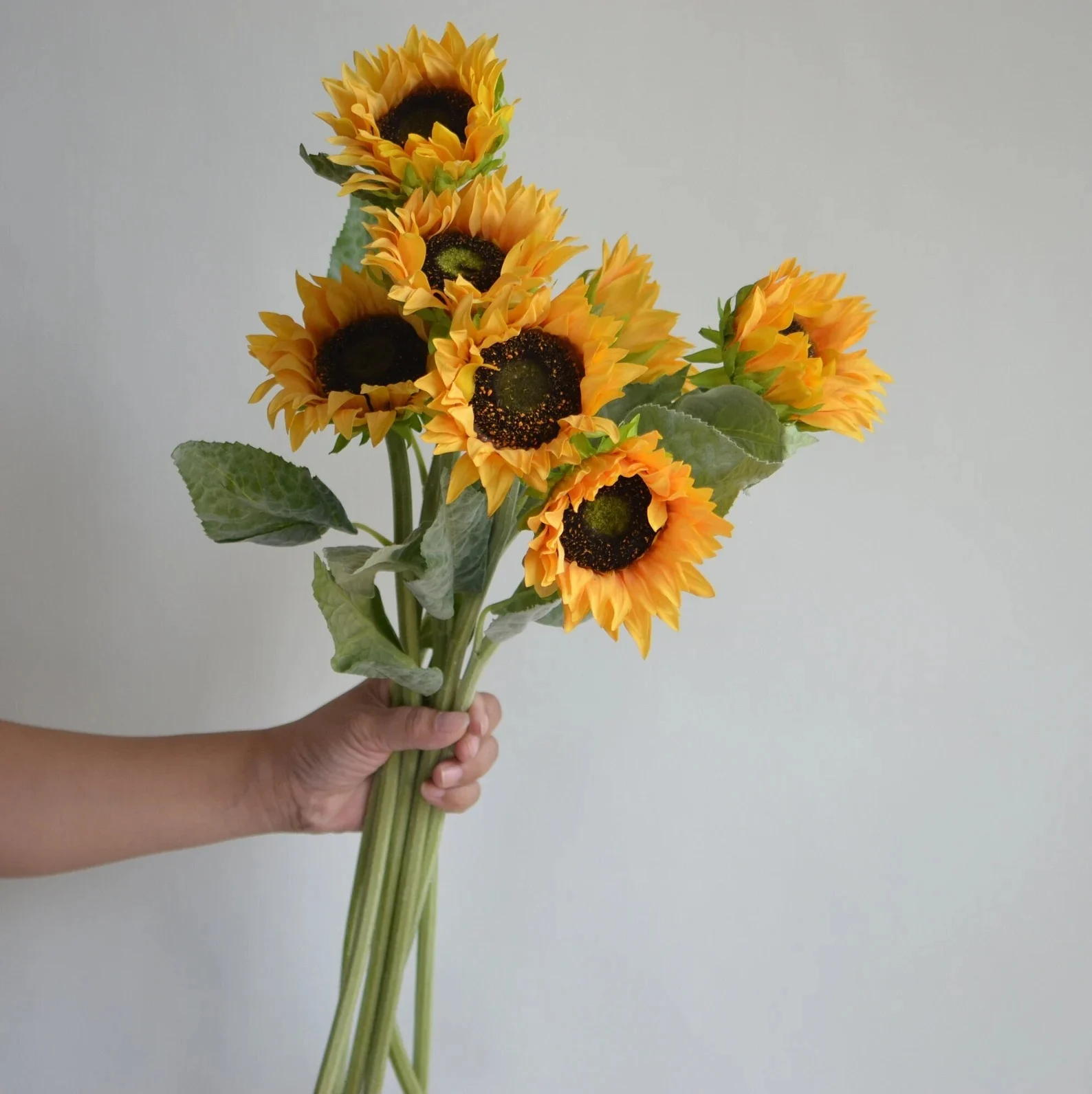 Real Touch Faux Sunflowers
