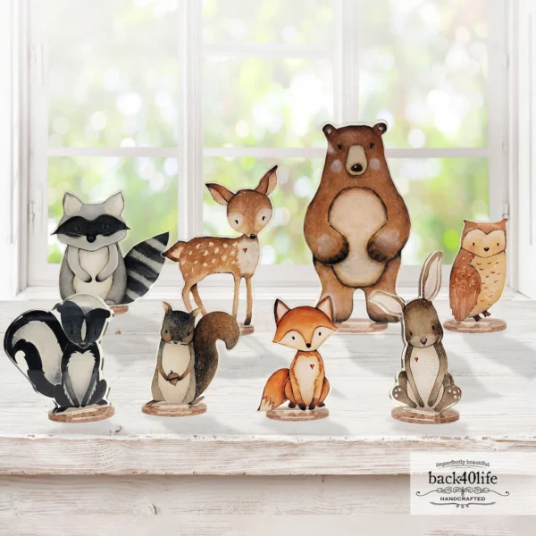 Adorable Woodland Creature Cutouts