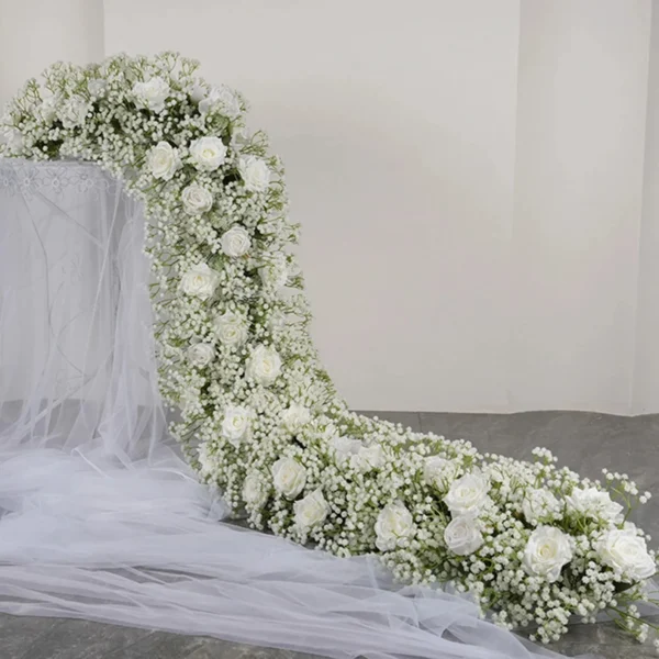 Baby Breath Flower Runner