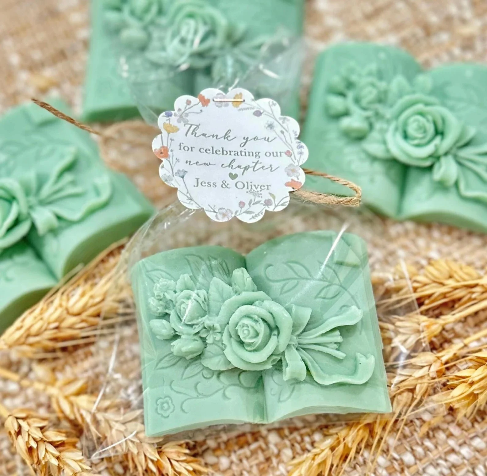 Book Soap Favors