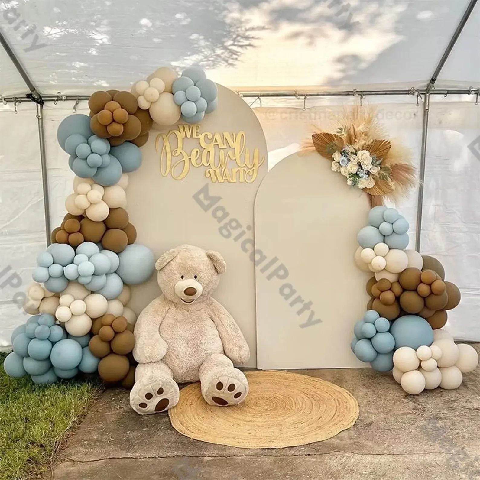 157pcs Bear Theme Arch