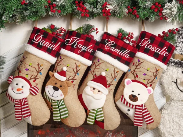 Personalized 3D Christmas Stockings