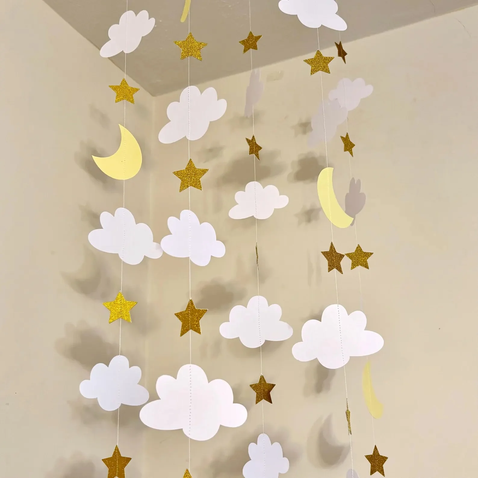 Stars and Moon Garland