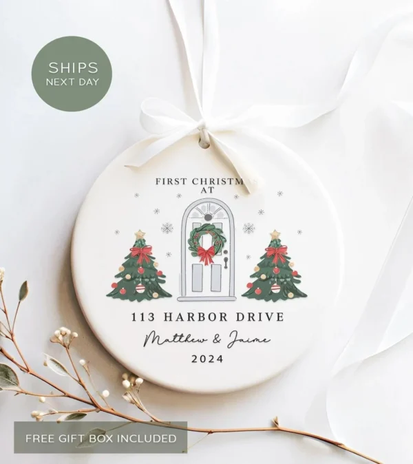 Personalized New Home Ornament