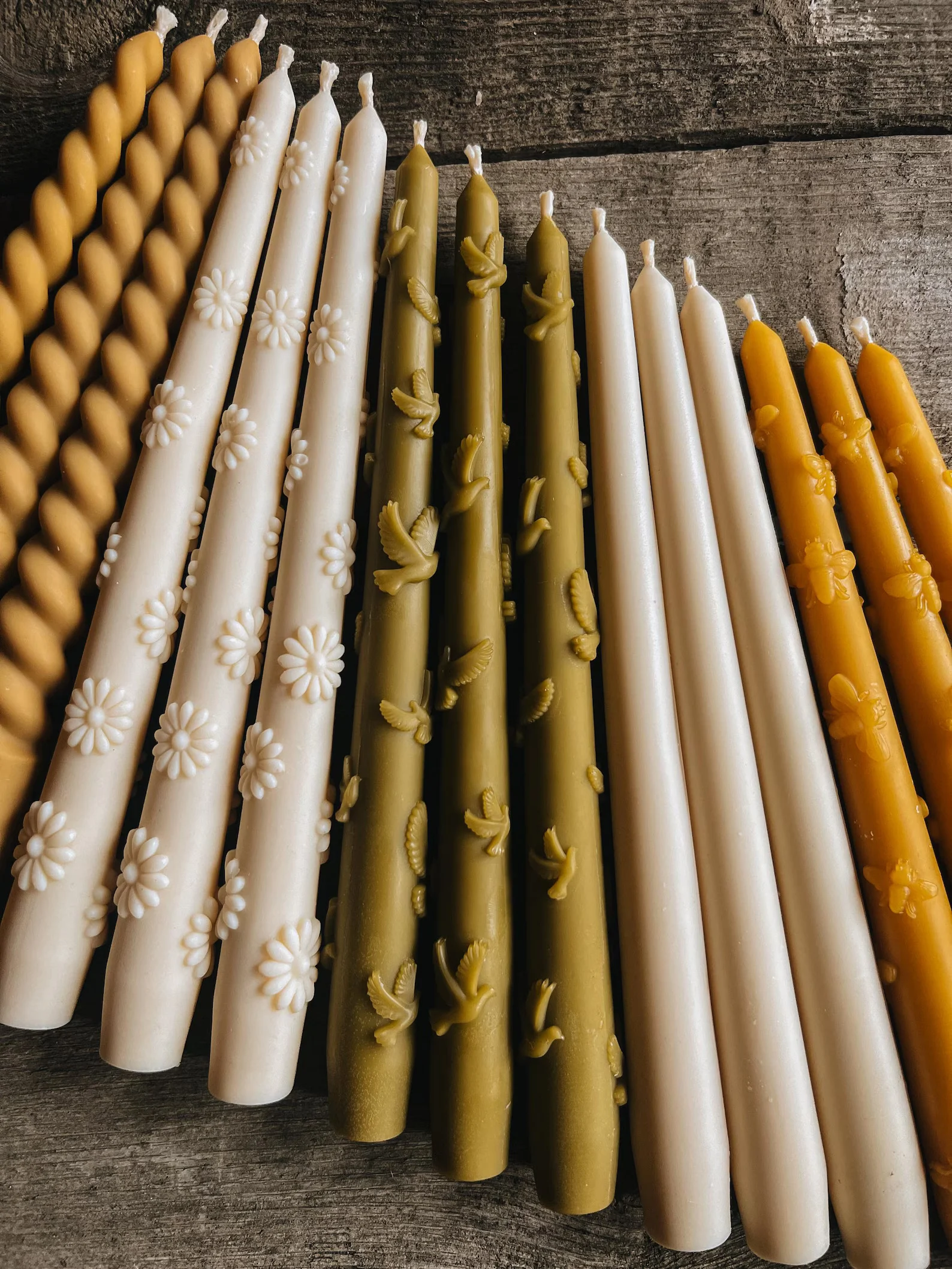 Taper Candles Beeswax