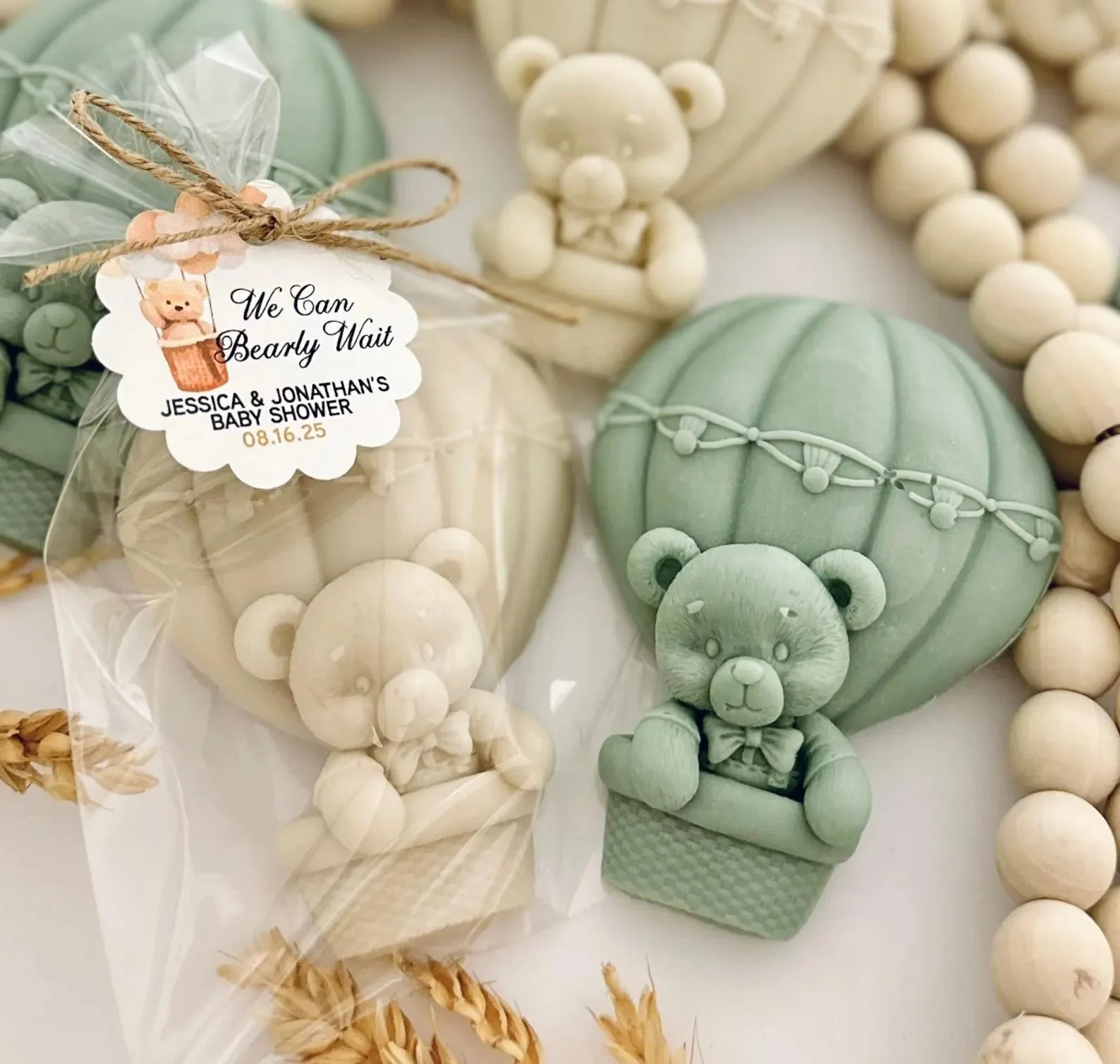 Teddy Bear Balloon Soap Favors
