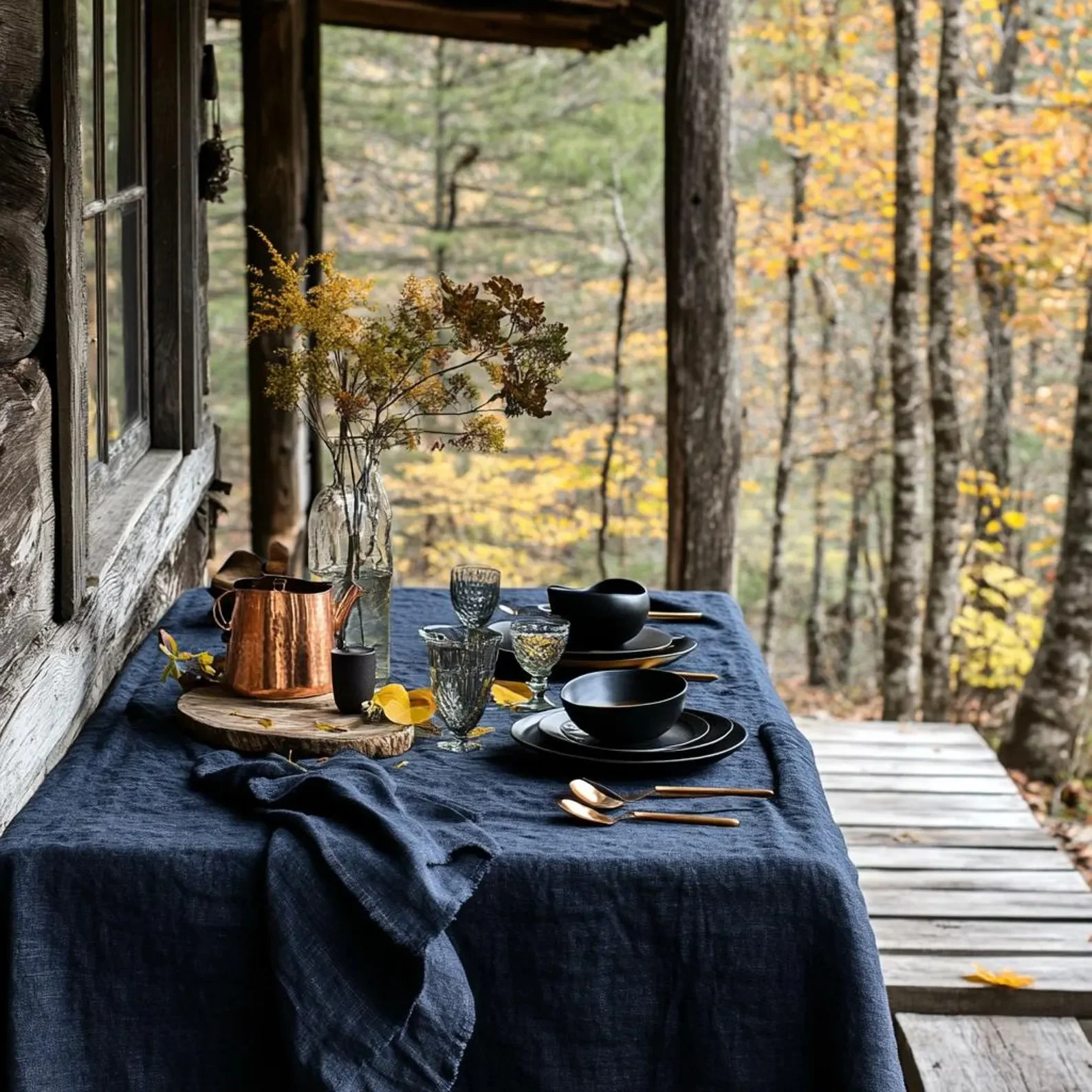 Custom Luxury Linen Tablecloth