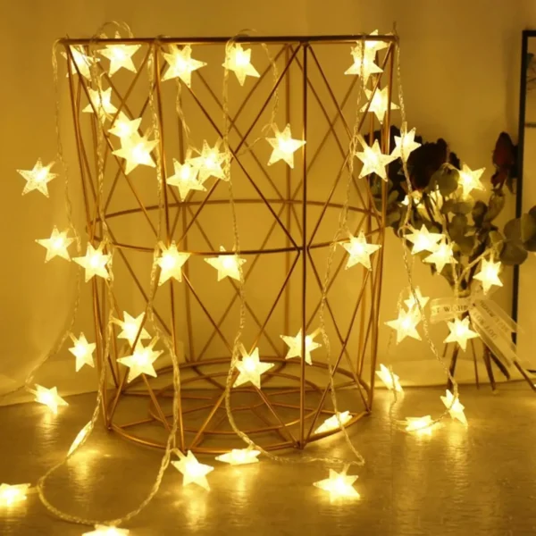 LED Star String Lights