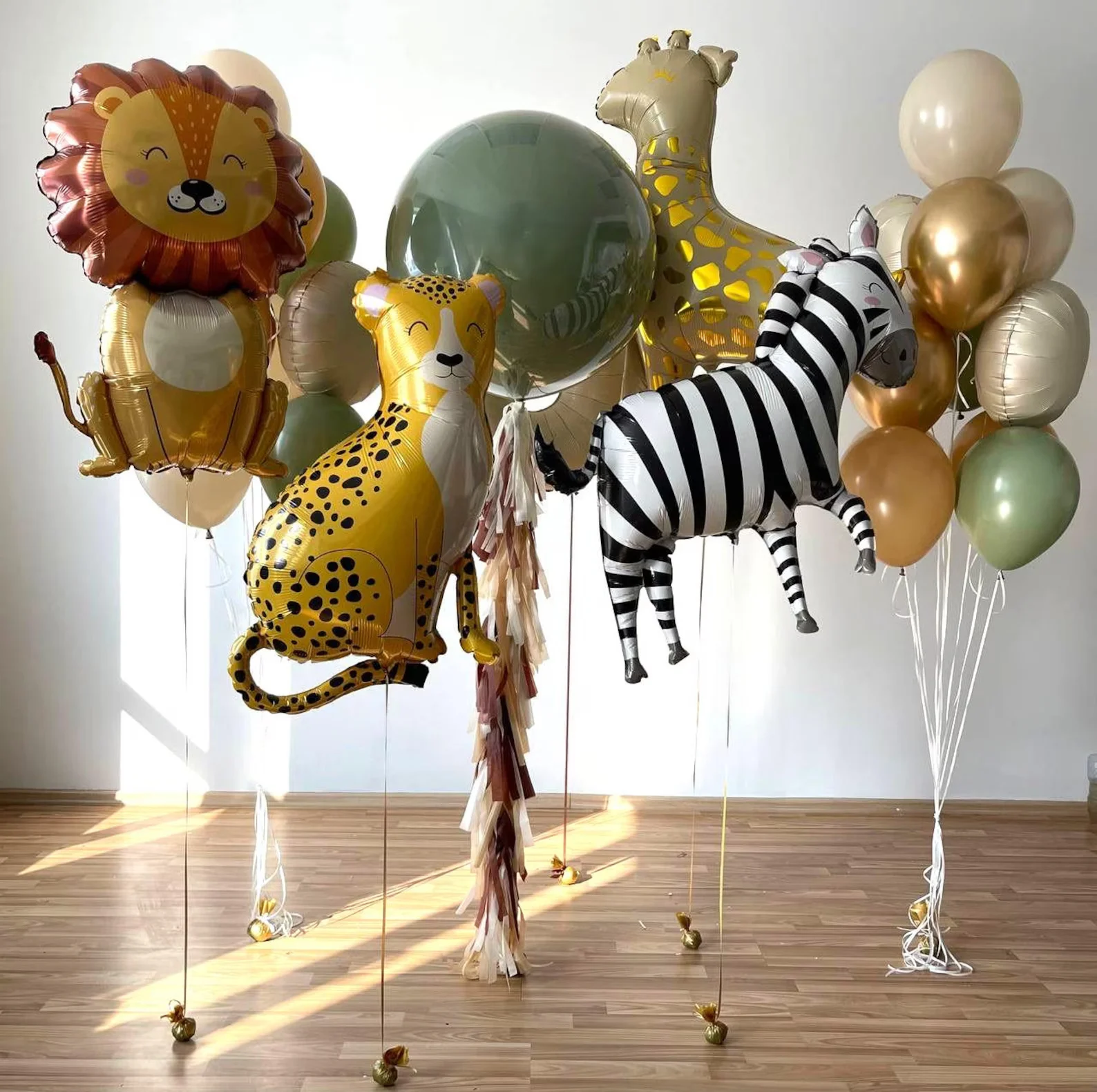 Safari Animal Balloon Set