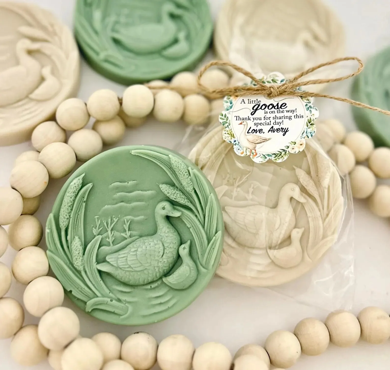 Goose Duck Soap Favors