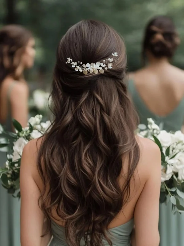 Pearl Hair Pin In Situ