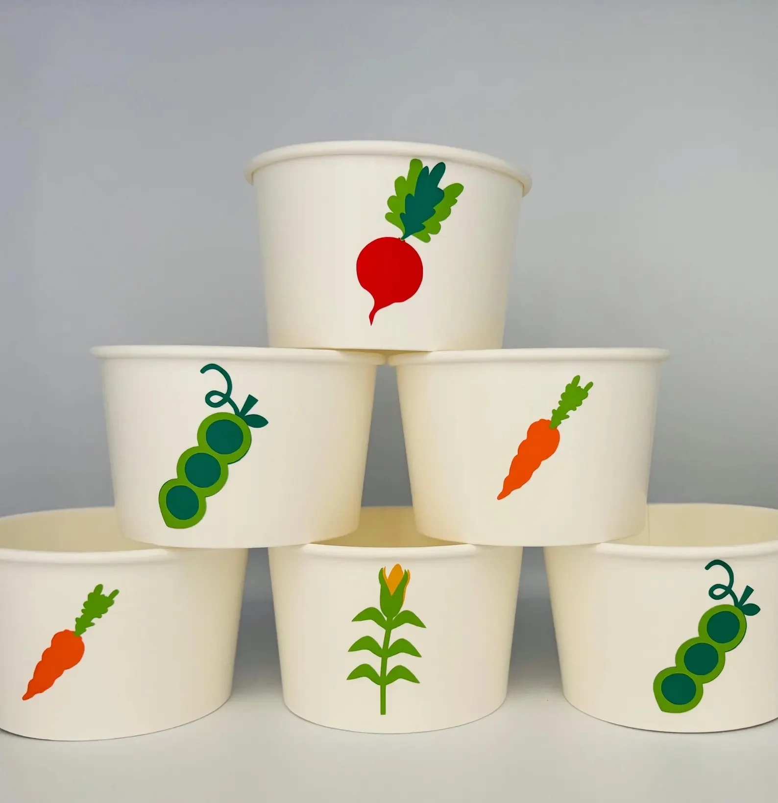 Farmer's Market Party Cups