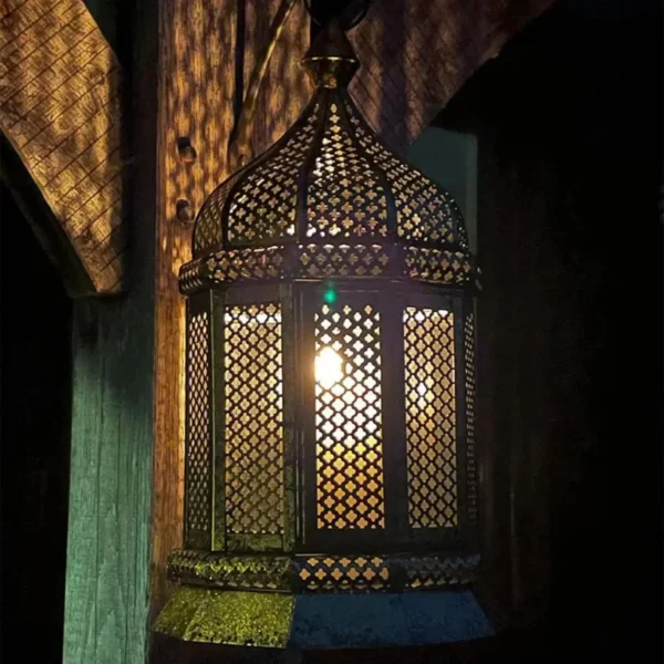 Moroccan Style Lantern In Situ