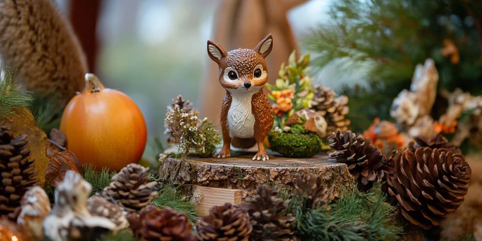 Small squirrel sculpture 