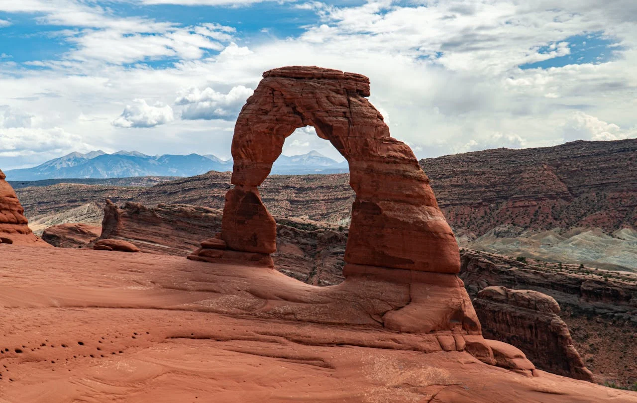 Delicate arch in Moab