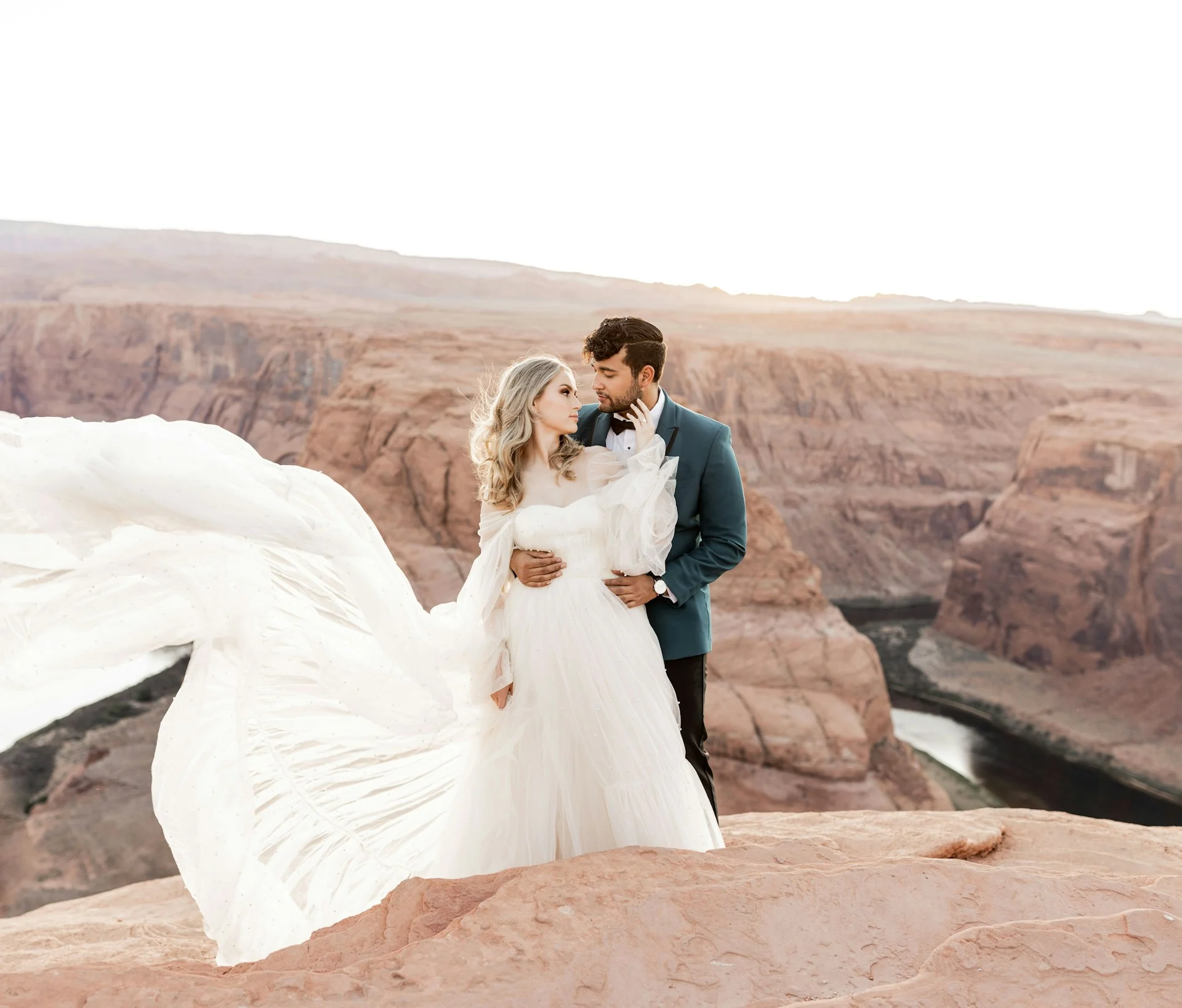 Elopement photo in arizona